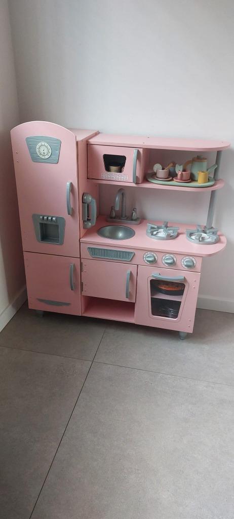 Mooi speelkeukentje "Kidkraft", Kinderen en Baby's, Speelgoed | Speelkeukens, Zo goed als nieuw, Speelkeuken, Hout, Ophalen