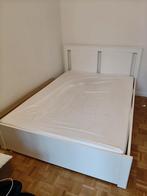 Ikea bed 2 jaar oud met nieuwe opbergruimte, Huis en Inrichting, Slaapkamer | Bedden, Ophalen, Wit, 140 cm, Zo goed als nieuw