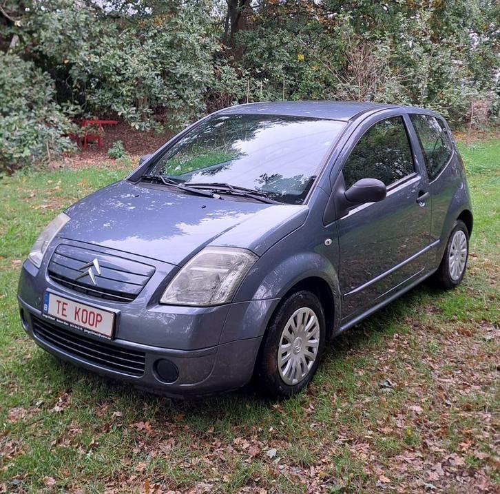 Citroën C2: 109.000 km + jaar garantie + groot nazicht!, Auto's, Citroën, Bedrijf, Te koop, C2, ABS, Airbags, Bluetooth, Centrale vergrendeling