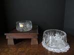 2 petits plats en cristal de Bavière, Antiquités & Art, Enlèvement ou Envoi