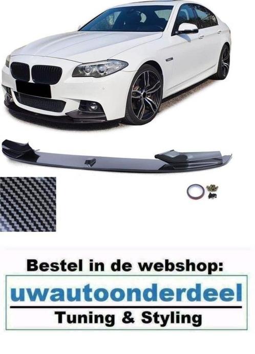 Spoiler Carbon Look 1 Spijl Voor Bmw 5 Serie F10 F11 M Pack, Auto diversen, Tuning en Styling, Verzenden