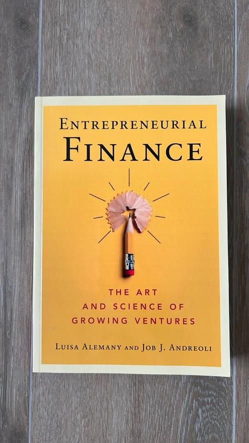 Entrepreneurial Finance, Luisa Alemany, Boeken, Economie, Management en Marketing, Zo goed als nieuw, Ophalen