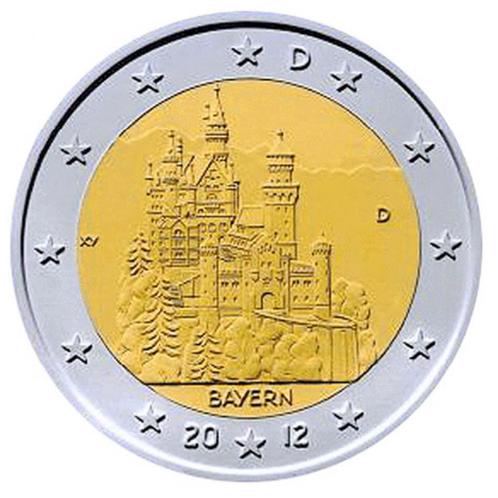 2 euros - pièces commémoratives Allemagne, Timbres & Monnaies, Monnaies | Europe | Monnaies euro, 2 euros, Allemagne, Envoi