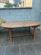 Grande table en teck, Tuin en Terras, Tuintafels, Ophalen, Gebruikt, Ovaal, Teakhout