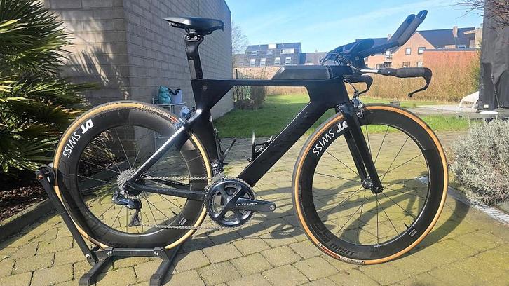 TT/Triathlon Canyon Speedmax CF Ultegra DI2 Carbone, Vélos & Vélomoteurs, Vélos | Vélos de course, Comme neuf, Carbone, 53 à 57 cm