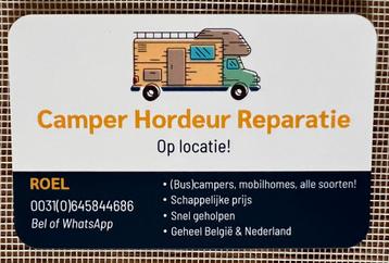 Mobilhome hordeur reparatie  beschikbaar voor biedingen