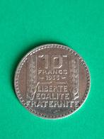 1933 France 10 francs en argent Turin, Envoi, France, Monnaie en vrac, Argent