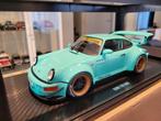 Porsche rwb Tiffany 2015 van gt spirit limited edition, Hobby en Vrije tijd, Nieuw, Ophalen of Verzenden
