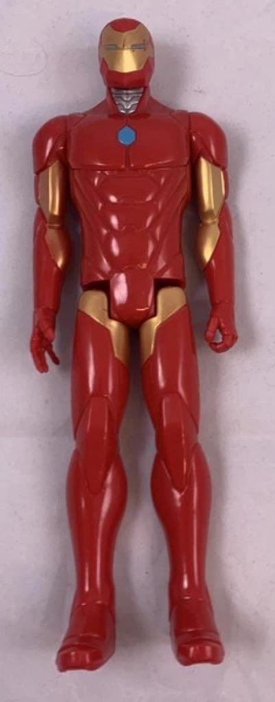 Iron Man figuur 30cm Hasbro Marvel Titan Hero Avengers, Kinderen en Baby's, Speelgoed | Actiefiguren, Zo goed als nieuw, Verzenden