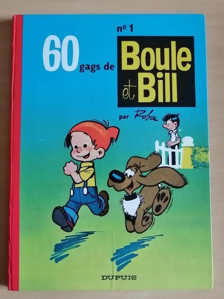 BD 60 gags de Boule et Bill n 1 de ROBA - 1a1975, Boeken, Stripverhalen, Ophalen of Verzenden