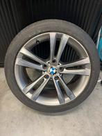 1 velg met band BMW 4 reeks maat 225 45 18, Ophalen, 18 inch, Gebruikt, Banden en Velgen