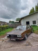 Old timer audi 100GL c1 1974, Auto's, Audi, Voorwielaandrijving, Bruin, Leder en Stof, Bruin