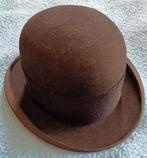 Chapeau melon début XIXe Chapeau Plume, feutre, parfait état, Autre, Enlèvement ou Envoi, 56 ou 57 cm (M, 7 ou 7⅛ pouces), Chapeau