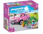 Playmobil familie wagen met parkeerplaats - nr 9404, Comme neuf, Ensemble complet, Enlèvement