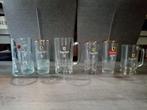 Lot Jupiler 5 glazen, Verzamelen, Ophalen of Verzenden, Zo goed als nieuw, Glas of Glazen, Jupiler