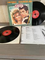 Dubbel album Grease: John Travolta- OLIVIA Newton-John, Cd's en Dvd's, Vinyl | Filmmuziek en Soundtracks, Gebruikt, Ophalen of Verzenden
