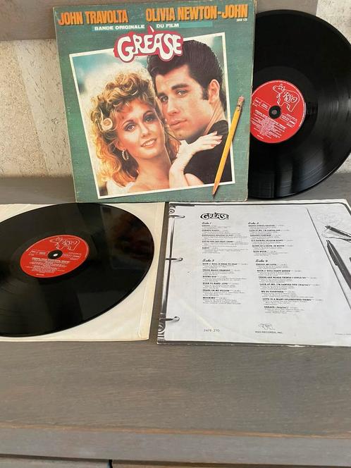 Dubbel album Grease: John Travolta- OLIVIA Newton-John, CD & DVD, Vinyles | Musiques de film & Bandes son, Utilisé, Enlèvement ou Envoi