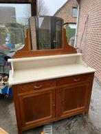 Dressoir met spiegel, Huis en Inrichting, Kasten | Dressoirs, Ophalen, 100 tot 150 cm, Zo goed als nieuw, 25 tot 50 cm