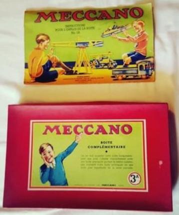 MECCANO - Collectie - Set speldozen. beschikbaar voor biedingen