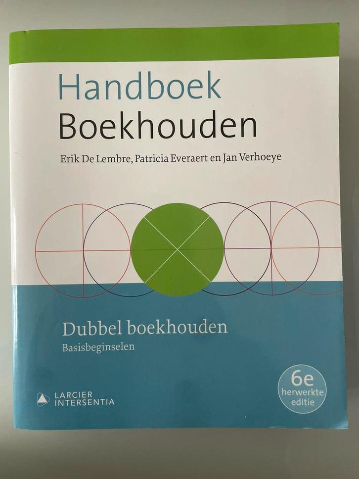Handboek Boekhouden - Dubbel Boekhouden (zesde editie), Boeken, Economie, Management en Marketing, Zo goed als nieuw, Ophalen of Verzenden