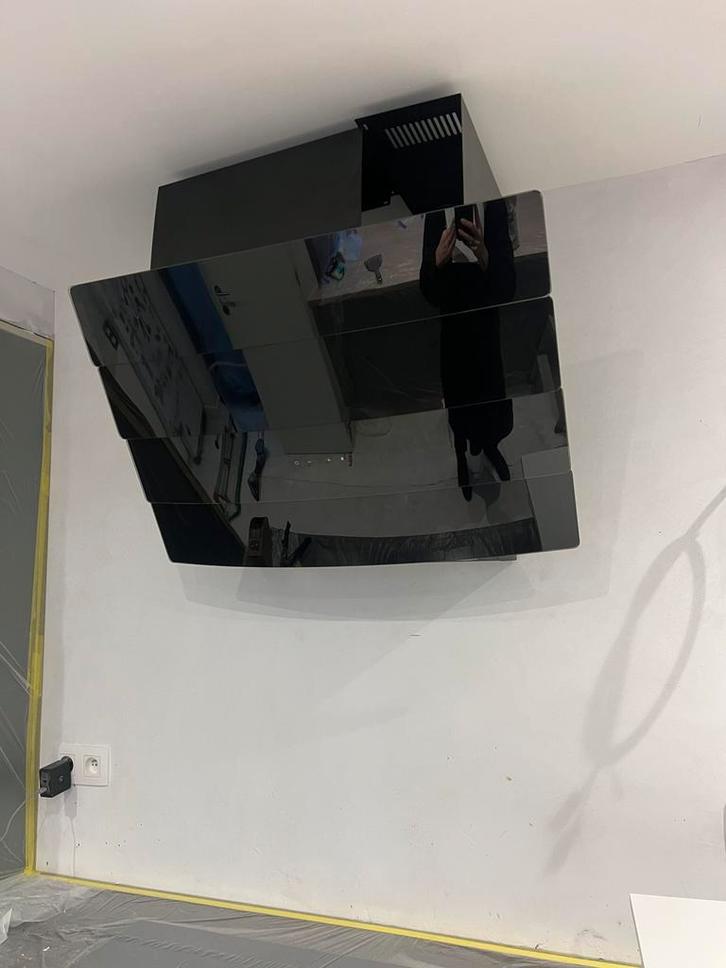 Eico dampkap - recirculatie of schouw - nieuwstaat, Electroménager, Hottes, Comme neuf, Autoportant, Moteur, Recyclage, Enlèvement