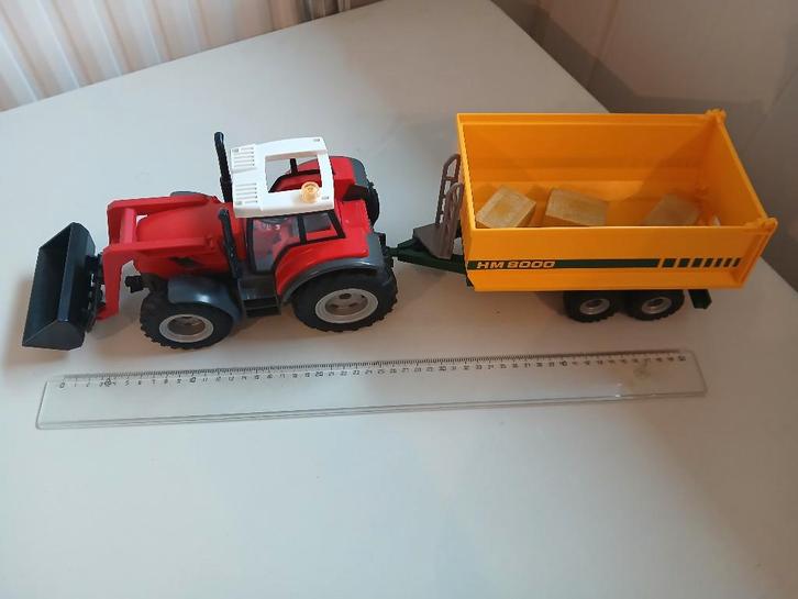 Playmobil Tracteur et remorque, Kinderen en Baby's, Speelgoed | Playmobil, Zo goed als nieuw, Complete set, Ophalen
