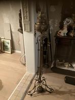 olielamp in koper, Antiek en Kunst, Ophalen