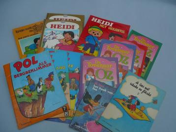 Kinderboeken 2 Heidi/Pol/ De tovenaar van OZ 14x
