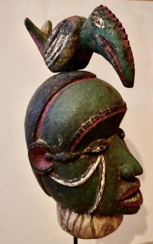 Afrikaans masker Igbo Nigeria, Antiek en Kunst, Kunst | Niet-Westerse kunst, Ophalen of Verzenden