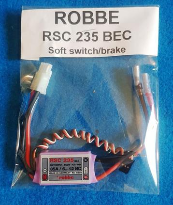ROBBE RSC 235 BEC (Interrupteur soft/Frein), Hobby & Loisirs créatifs, Envoi, Comme neuf