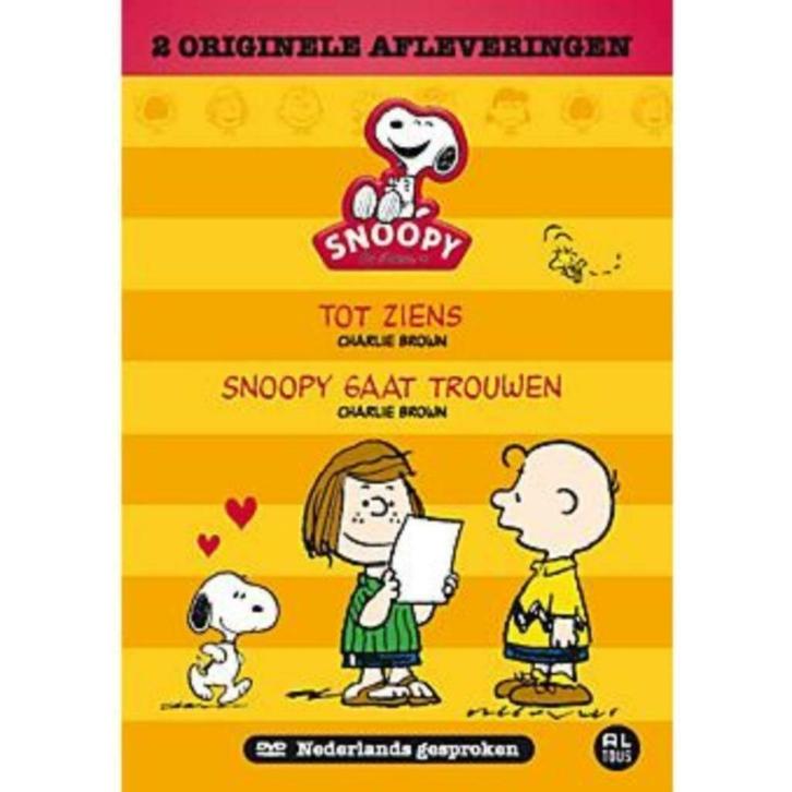 Snoopy - Tot Ziens-Snoopy Gaat Trouwen(Geseald), Cd's en Dvd's, Dvd's | Kinderen en Jeugd, Nieuw in verpakking, Alle leeftijden
