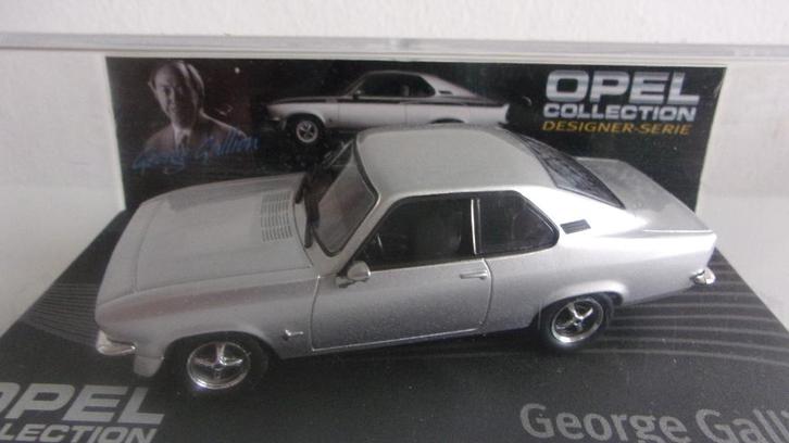 OPEL DESIGNER SERIE LIMITEE.MANTA "A".1/43 COMME NEW, Hobby en Vrije tijd, Modelauto's | 1:43, Zo goed als nieuw, Auto, Overige merken