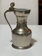 Pichet en étain avec couvercle – Royal Holland Pewter KMD, Antiek en Kunst, Antiek | Tin, Ophalen of Verzenden