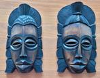 Uniek en origineel koppel Angolese maskers, Antiek en Kunst, Ophalen of Verzenden