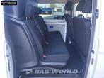 Mercedes Vito 114 Automaat Dubbel Cabine L3H1 Navi Trekhaak, Auto's, Gebruikt, 4 cilinders, 136 pk, Wit