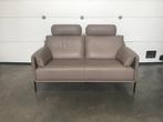 (49) Recente lederen 2 zit merk Durlet model Lima, Huis en Inrichting, Ophalen, Zo goed als nieuw