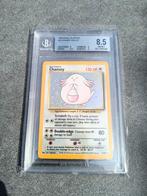 Chansey BASE BGS 8.5, Ophalen of Verzenden, Zo goed als nieuw, Losse kaart, Foil