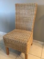 Eetkamerstoelen riet, Maison & Meubles, Chaises, Osier ou Rotin, Brun, Enlèvement, Cinq, Six Chaises ou plus