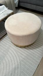 Grote ronde poef, Huis en Inrichting, Zetels | Voetbanken en poefs, Ophalen, Zo goed als nieuw, Rond, Kunststof