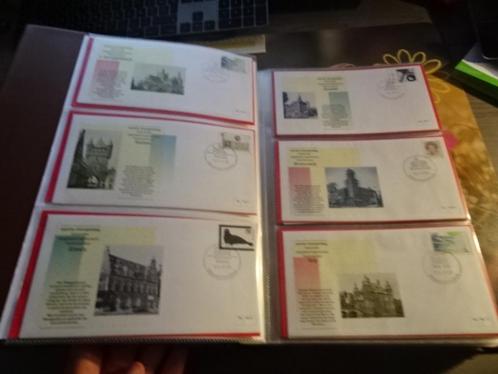 Verzameling FDC's - filatelieloket - nederlandse dorpen-sted, Postzegels en Munten, Postzegels | Volle albums en Verzamelingen