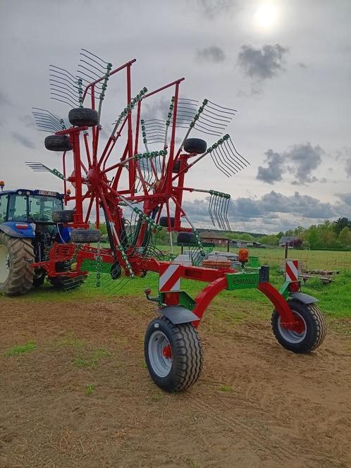 dubbel hark 7.8 m verstelbaar en enkel hark, Zakelijke goederen, Landbouw | Werktuigen, Akkerbouw, Weidebouw, Ophalen