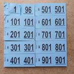 Nummerset, nummerblok, verstiaire nummers, Ophalen of Verzenden, Zo goed als nieuw