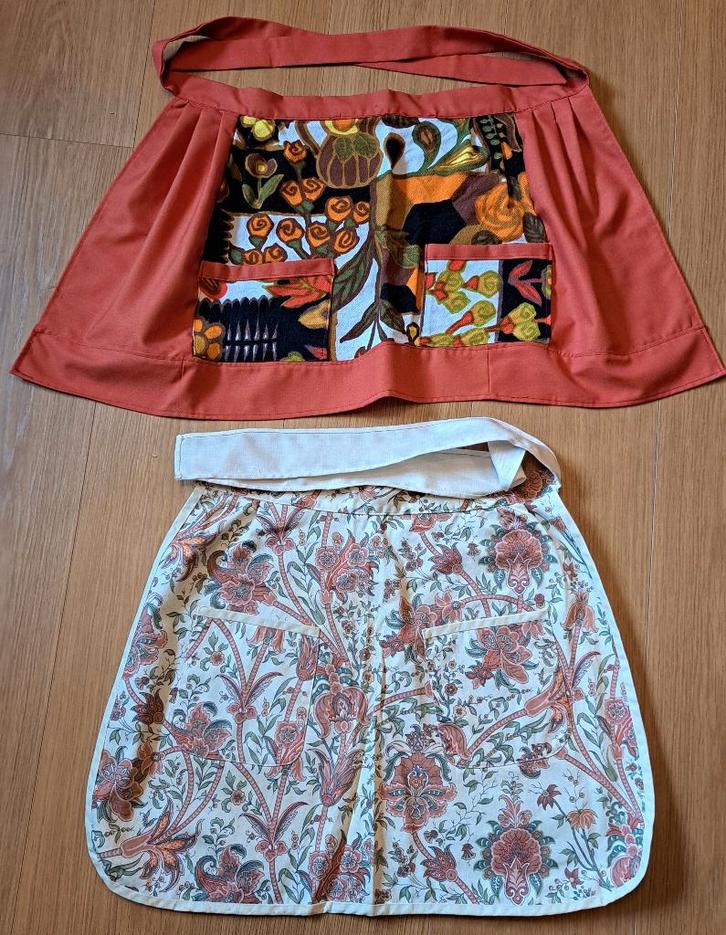 Keukenschorten, Huis en Inrichting, Keuken | Textiel, Zo goed als nieuw, Schort, Overige kleuren, Ophalen of Verzenden