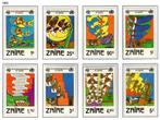 ZAIRE 1125/1132 MNH 1982 - Televerbindingen en gezondheid, Ophalen of Verzenden, Overige landen, Postfris