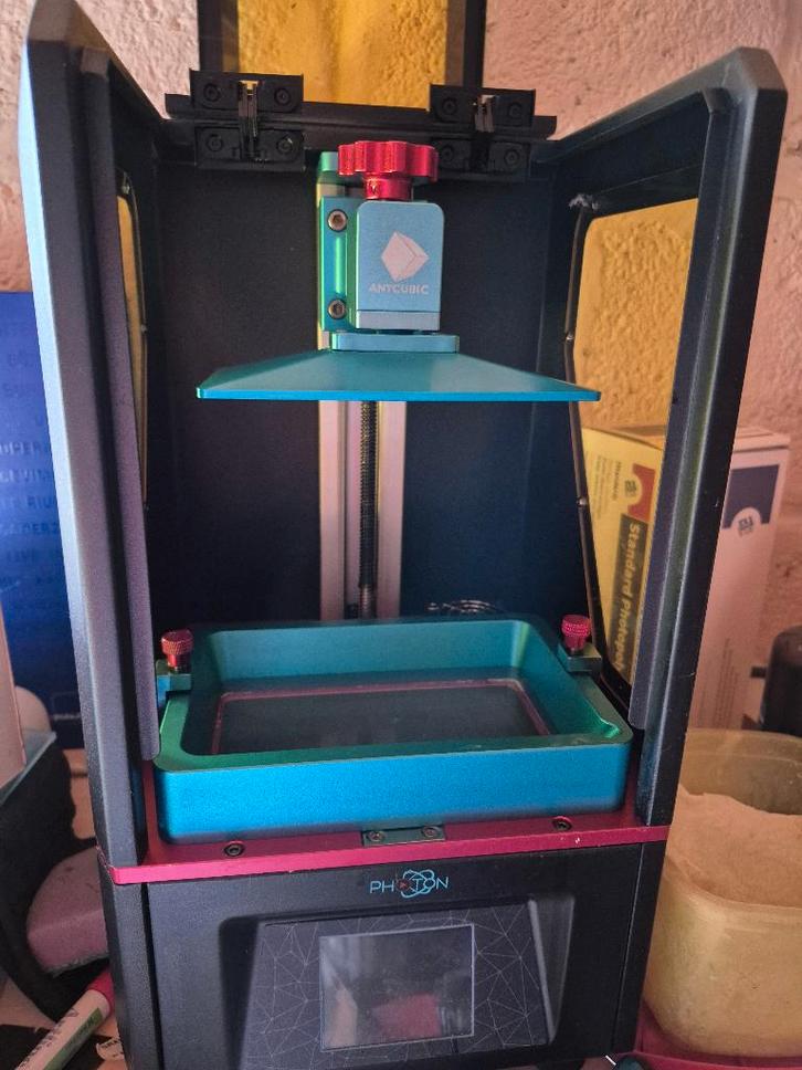 imprimante 3d resine Anycube Photon, Computers en Software, 3D Printers, Gebruikt, Ophalen