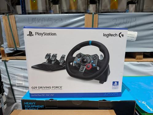 Logitech G29 racing wheel + pedalen (in goede staat), Games en Spelcomputers, Spelcomputers | Sony Consoles | Accessoires, Gebruikt