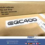 N293 EQC 400 EMBLEEM ZWART Mercedes EQC400 LETTERS BADGE BLA, Auto-onderdelen, Ophalen of Verzenden, Gebruikt, Achter, Mercedes-Benz