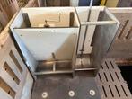 Combi voederbakken ( enkele) als NIEUW!, Dieren en Toebehoren, Schapen, Geiten en Varkens, Mannelijk, Varken
