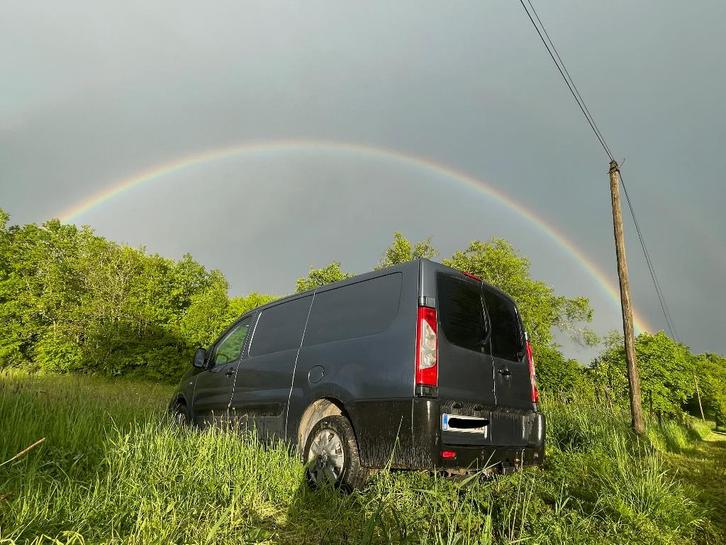 Citroen jumpy lichte vracht camper, Auto's, Bestelwagens en Lichte vracht, Particulier, Centrale vergrendeling, Elektrische ramen