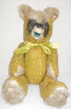 oude gele beer van 55 cm uit de jaren 50, Verzamelen, Ophalen of Verzenden